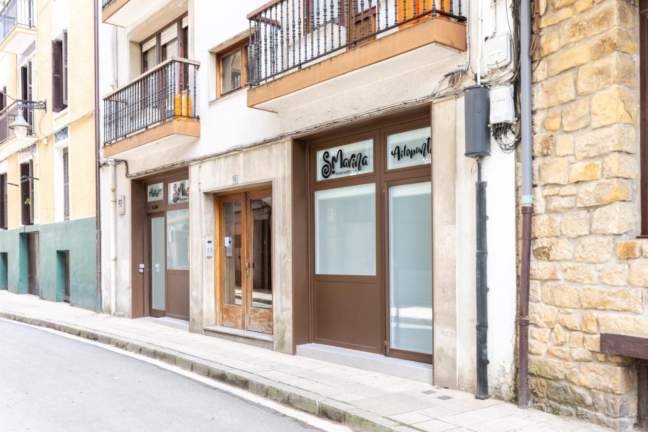 Santa Marina Apartamentuak Zarautz Exteriör bild